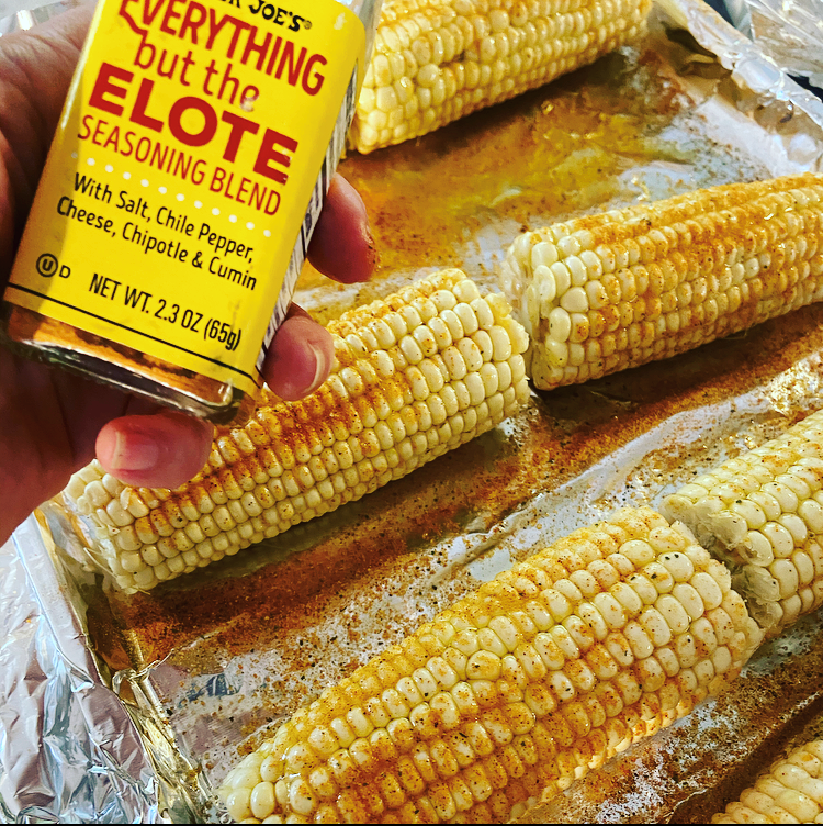 grilled elote corn