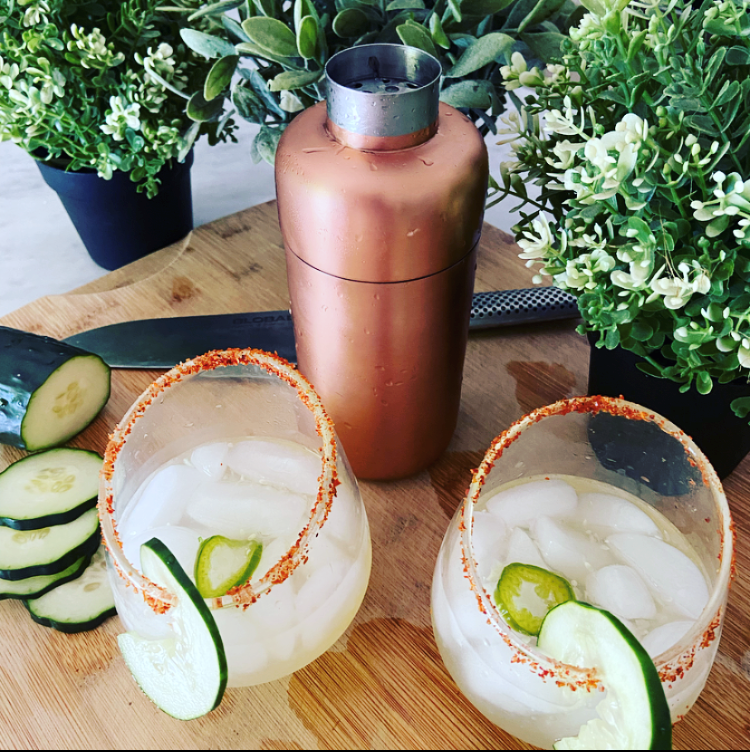 spicy cucumber mule
