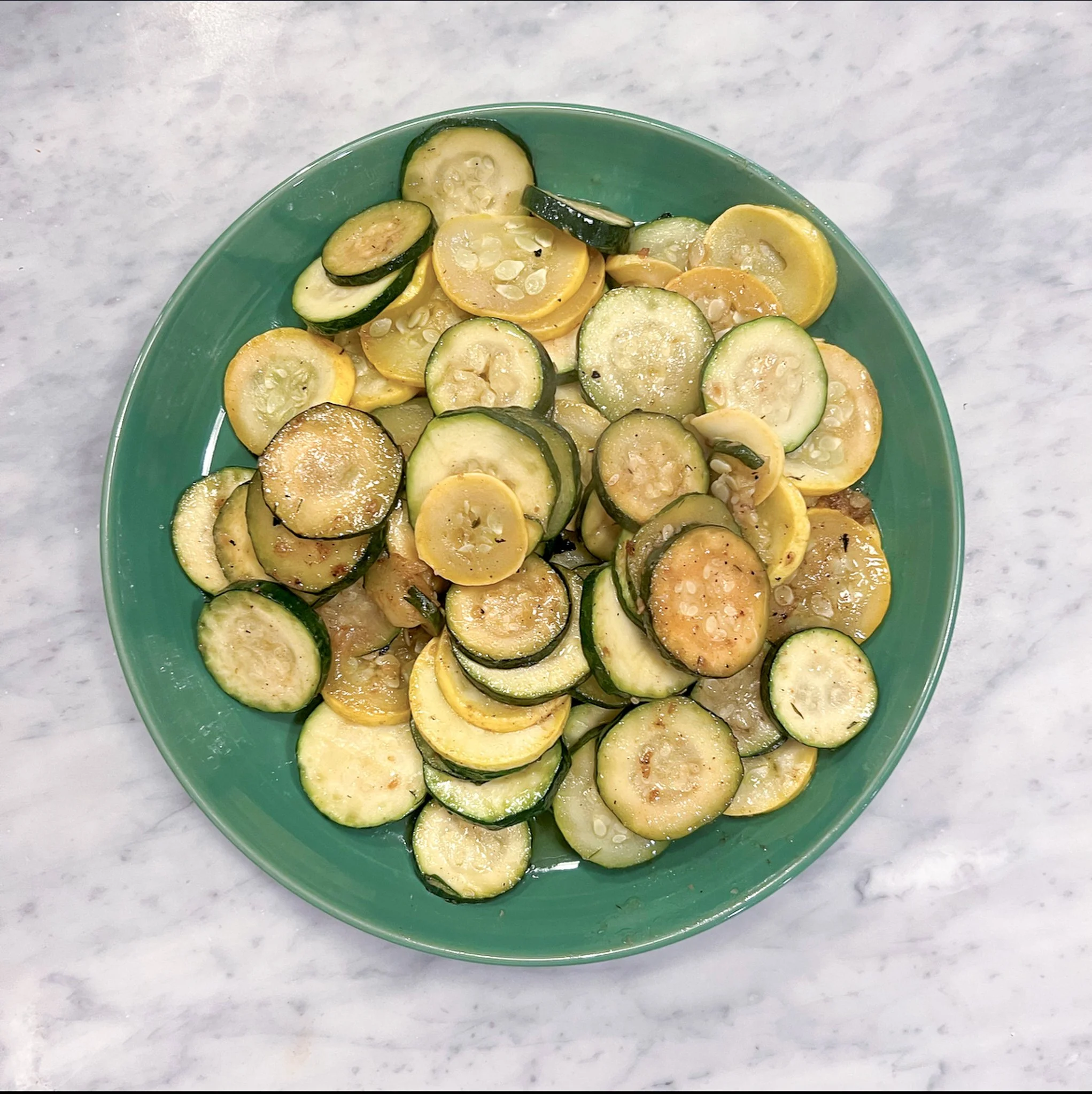 sauteeed horseradish squash