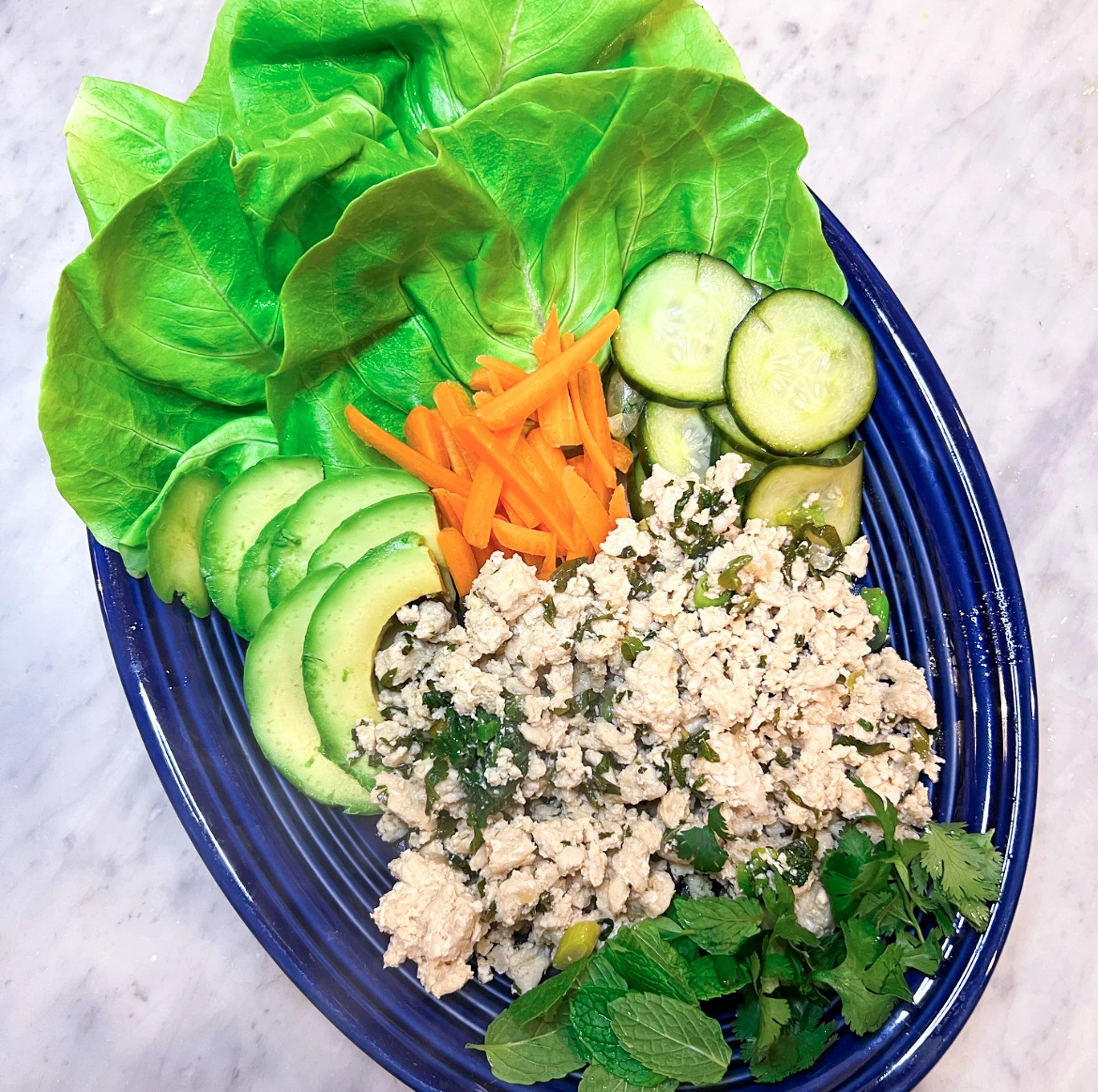 chicken larb