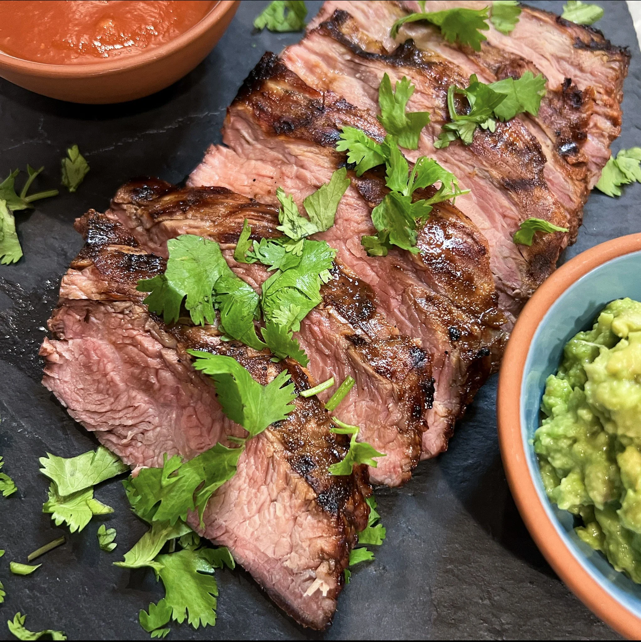 michelada marinated flank steak