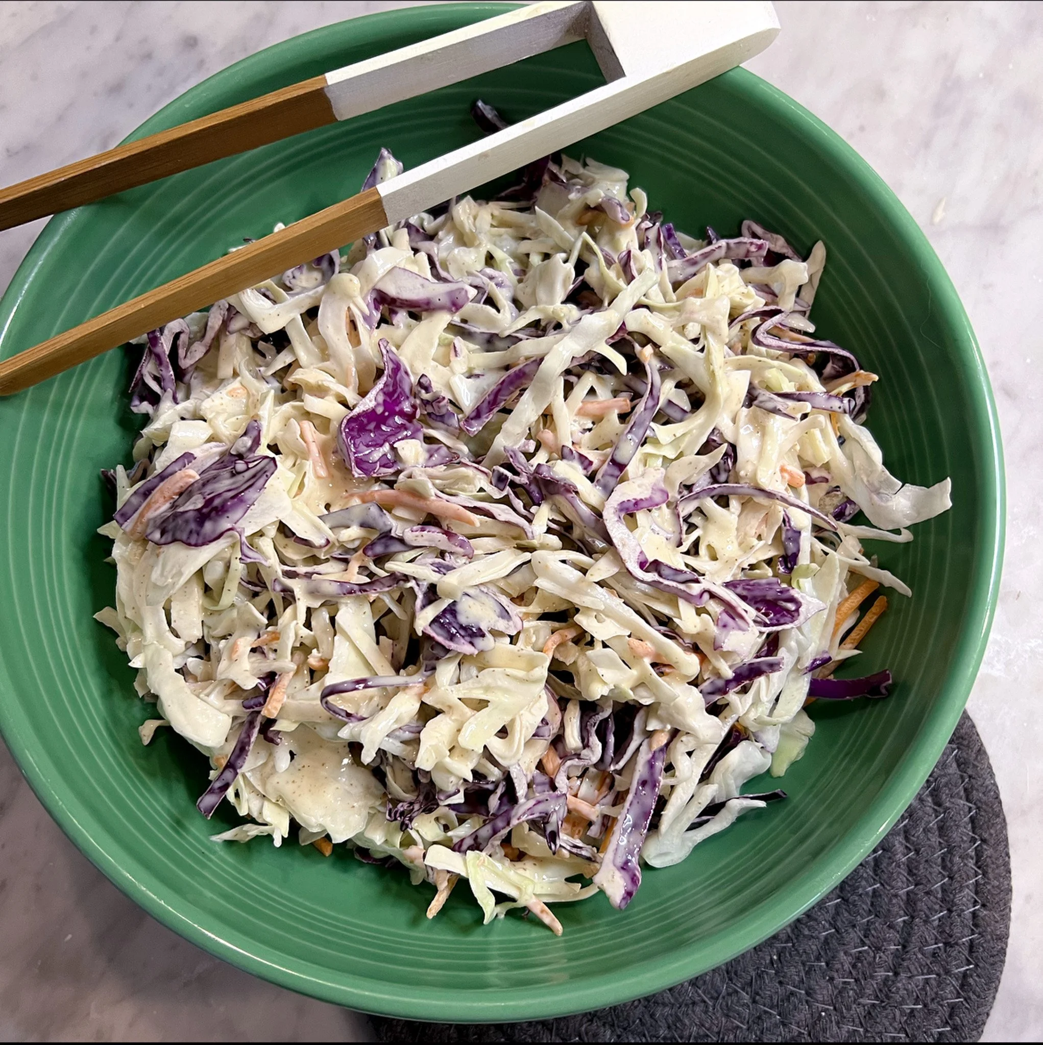 quick and easy celery coleslaw