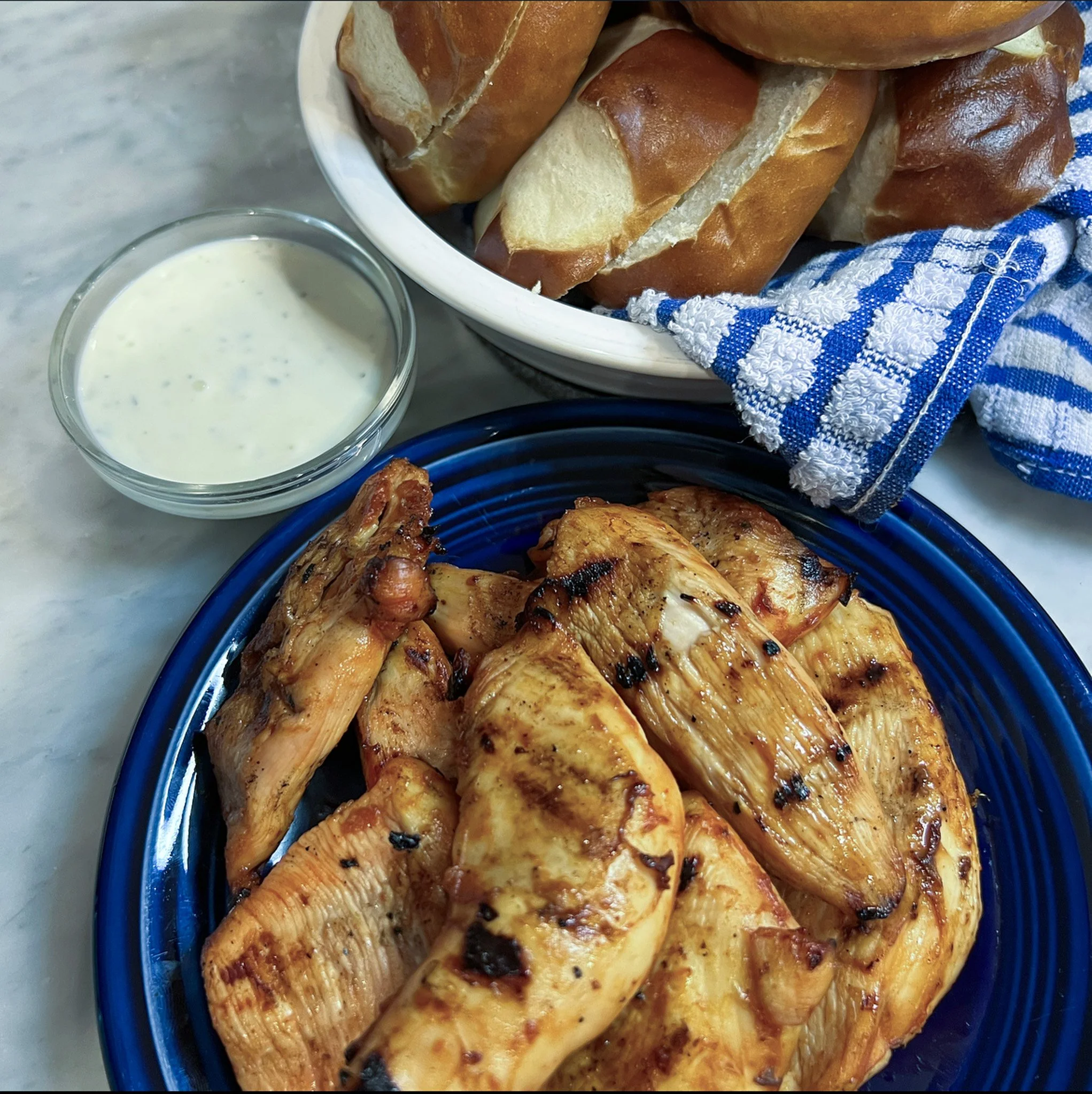 bbqish grilled chicken