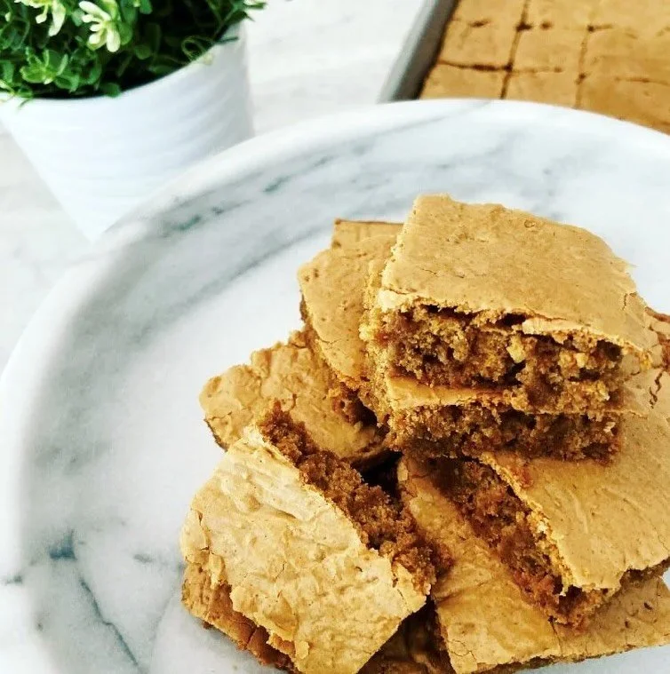 National Brownie day... but make them blondies.

Ingredients:

3/4 c unsalted butter
2 c brown sugar
2 eggs
1 t vanilla paste
2 c flour
1/2 t baking soda
1/2 t salt

Directions:

Preheat oven to 375.
In a sauce pan, melt butter on medium-low heat, un