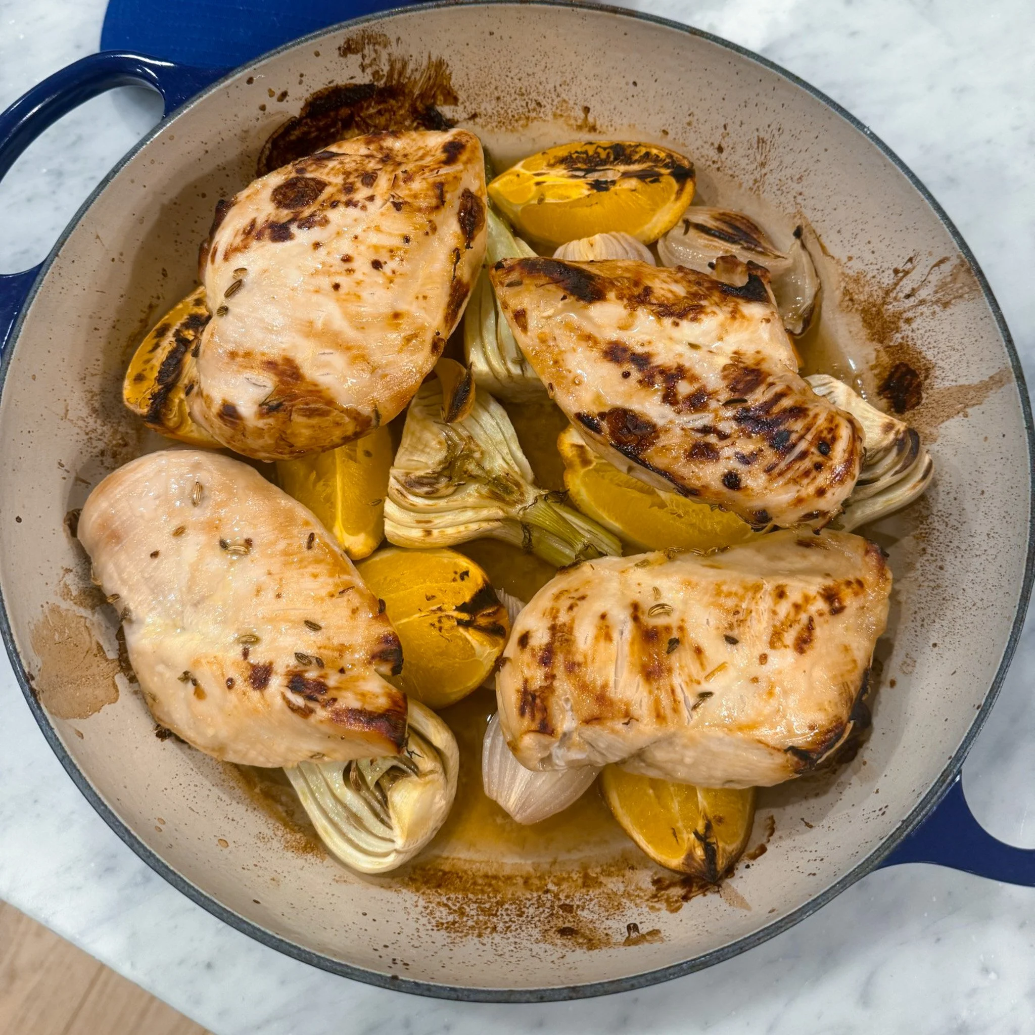 orange roasted chicken