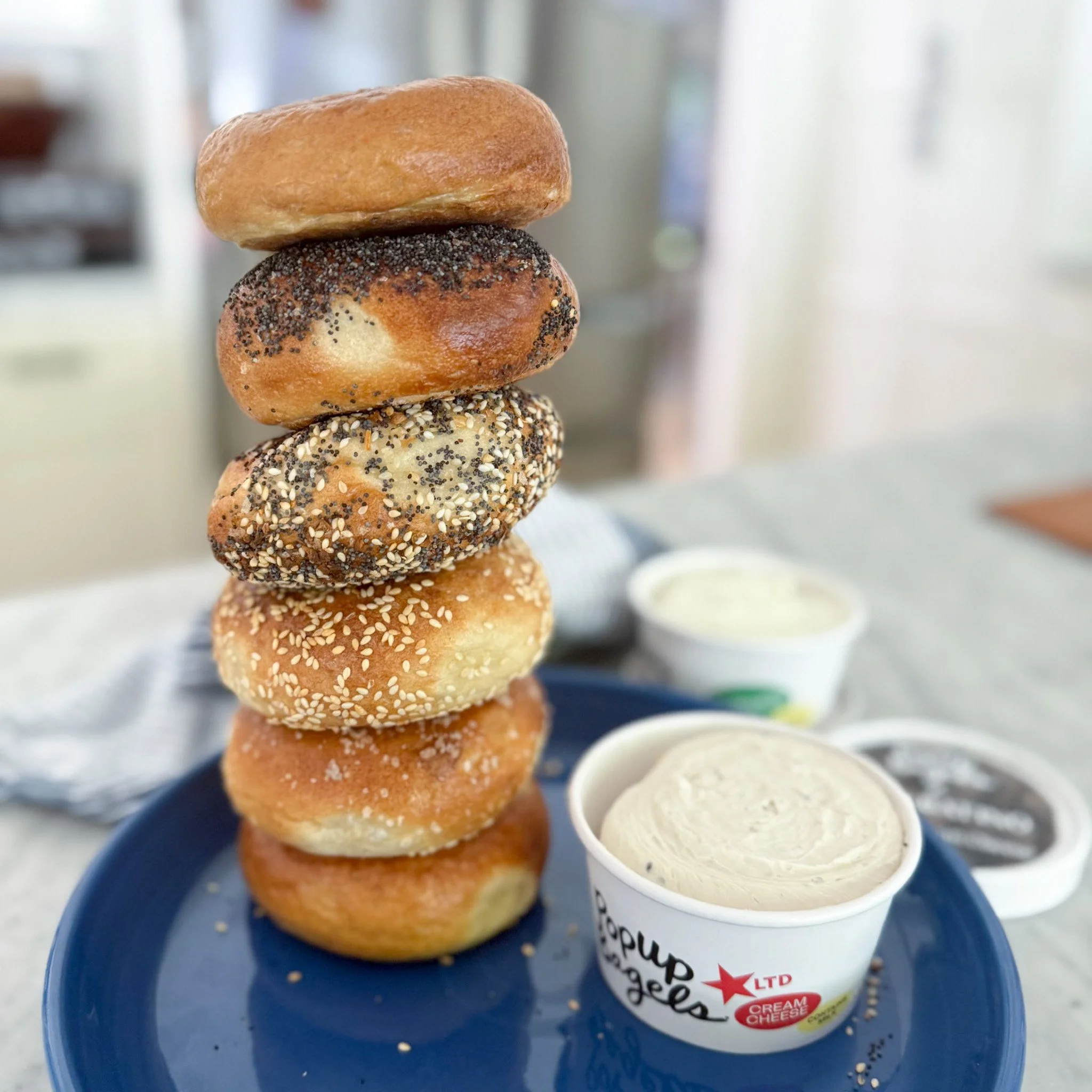 out and about: pop up bagels