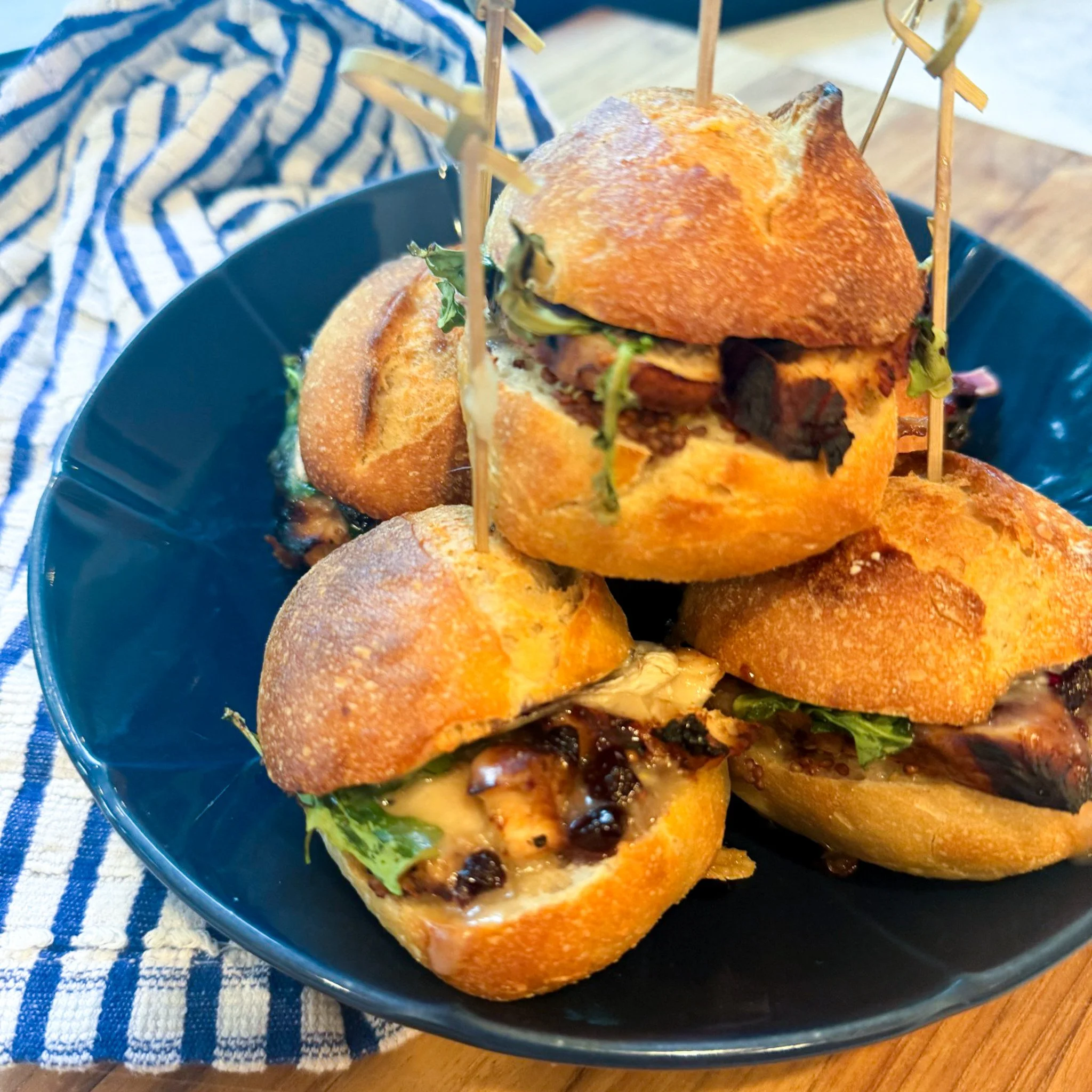 huckleberry chicken sliders