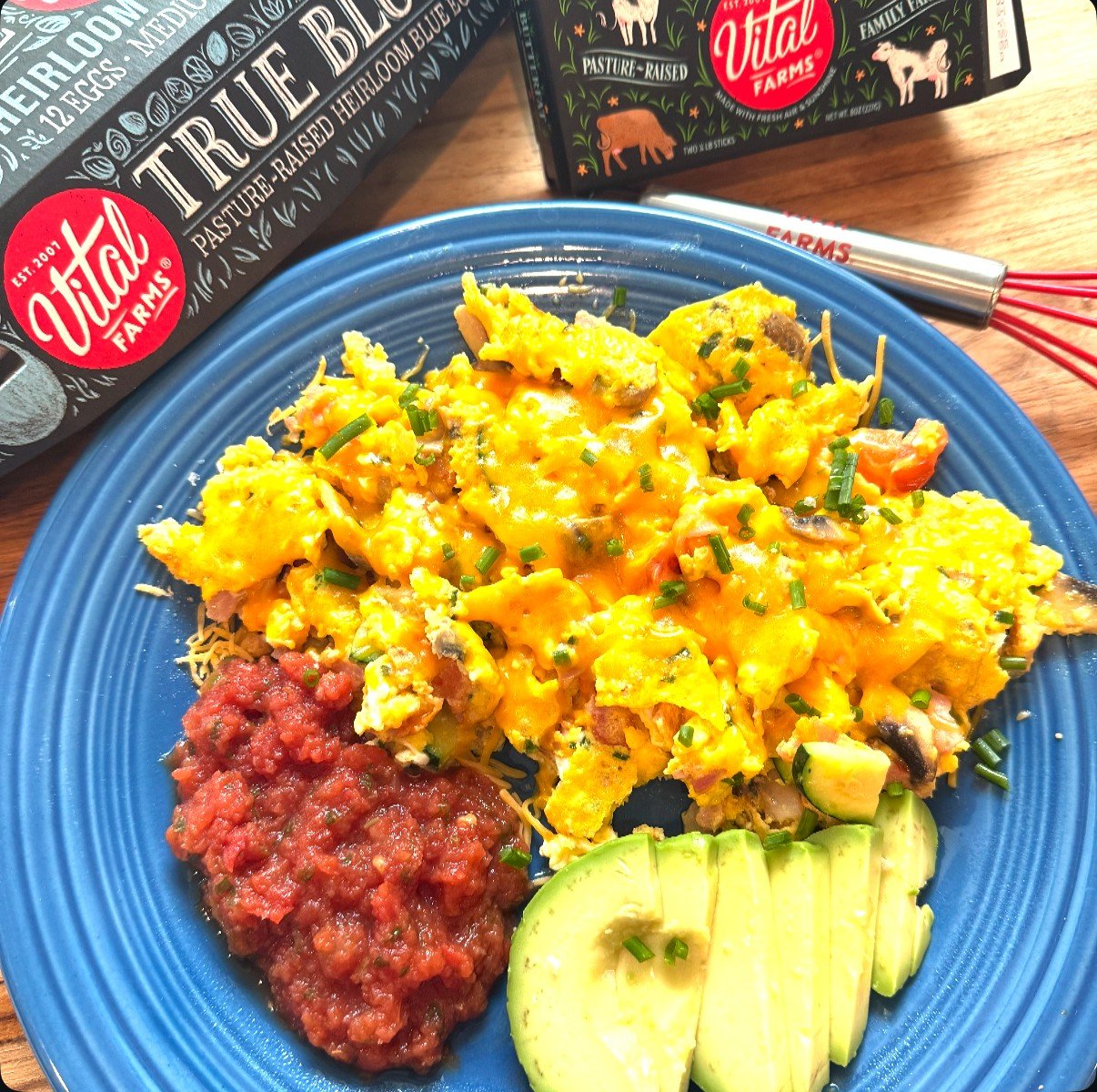 quick tips: easy lunch scramble