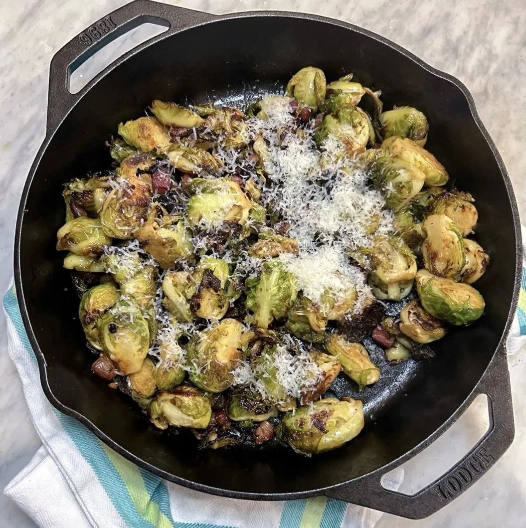Starting to think about my Memorial Day menu and this grilled Brussels sprouts with pancetta, parm, and cherry vin is definitely on the short list.

full recipe on lindsayEats.com
link in bio @_lindsayeats_

#brussels #pancetta #parm #cherryvinegar #