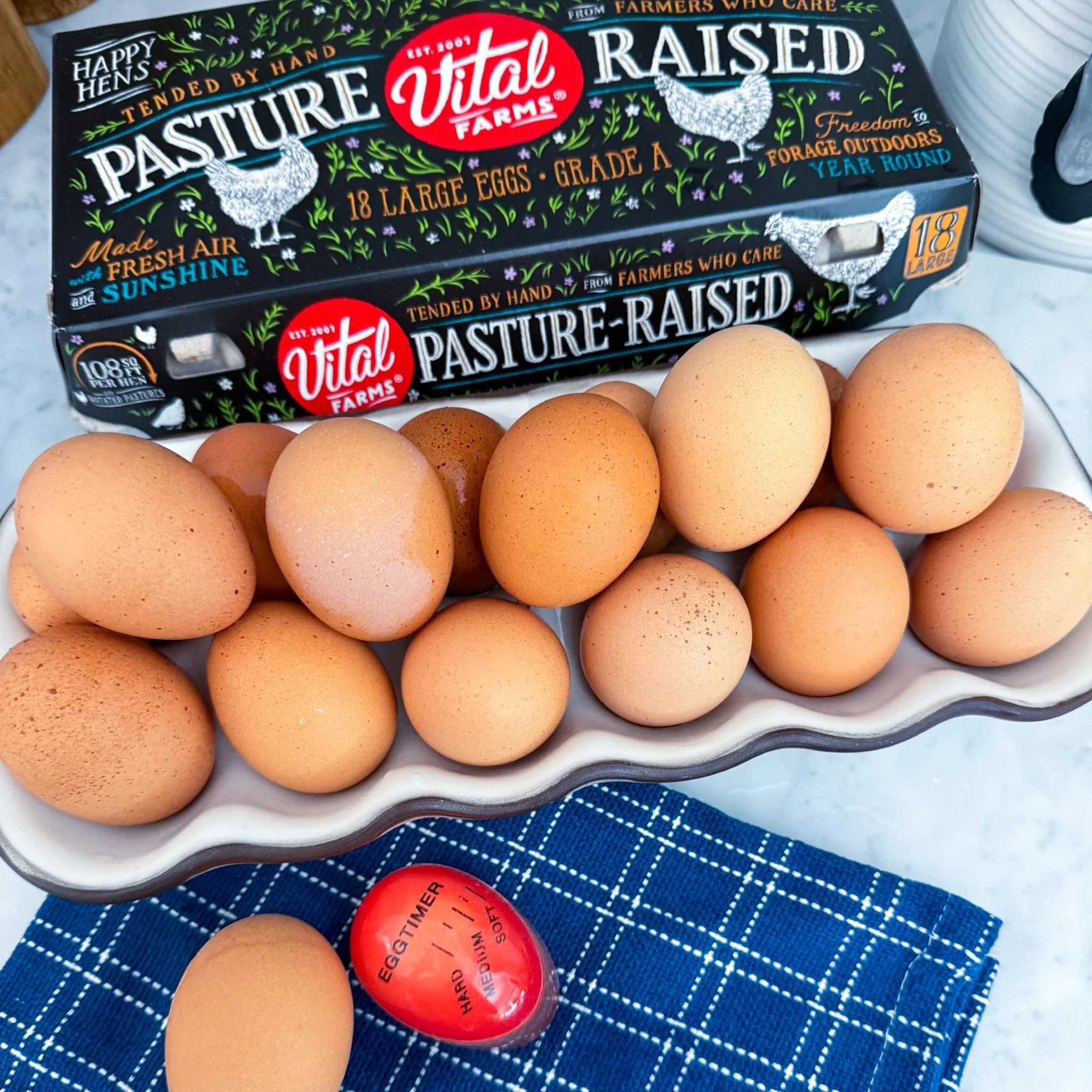 quick tip: hardboiled eggs
