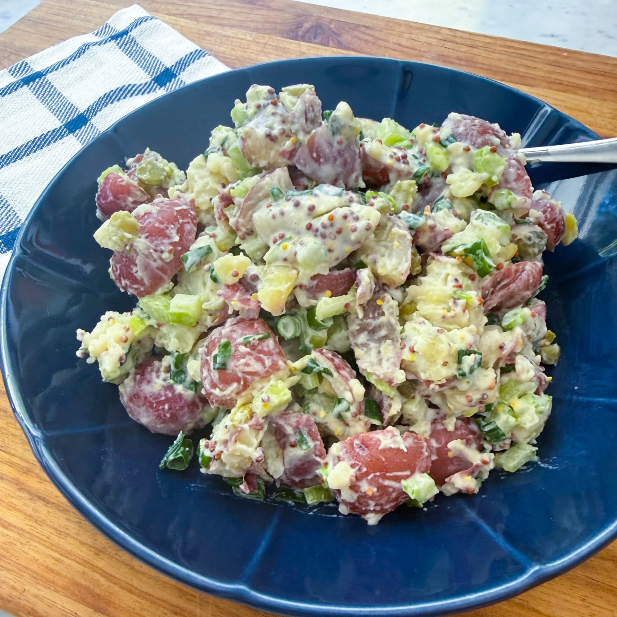 warm potato salad