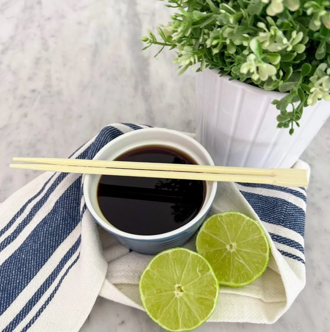 When you have a kiddo who is obsessed with ponzu, it behooves you to create your own...

Ingredients: 

1/2 cup soy sauce
1/3 cup mirin
1/2 c rice wine vinegar
juice 1 orange
juice 1 lemon

Directions:

Combine all ingredients together in a mason jar