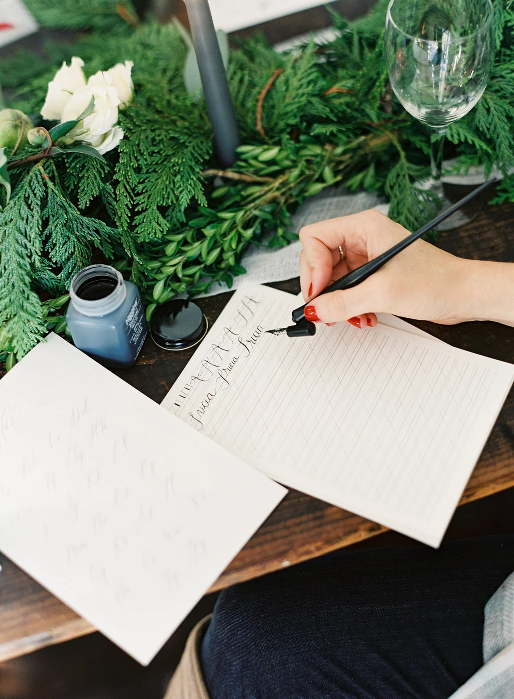 HolidayTable&Caligraphy-26
