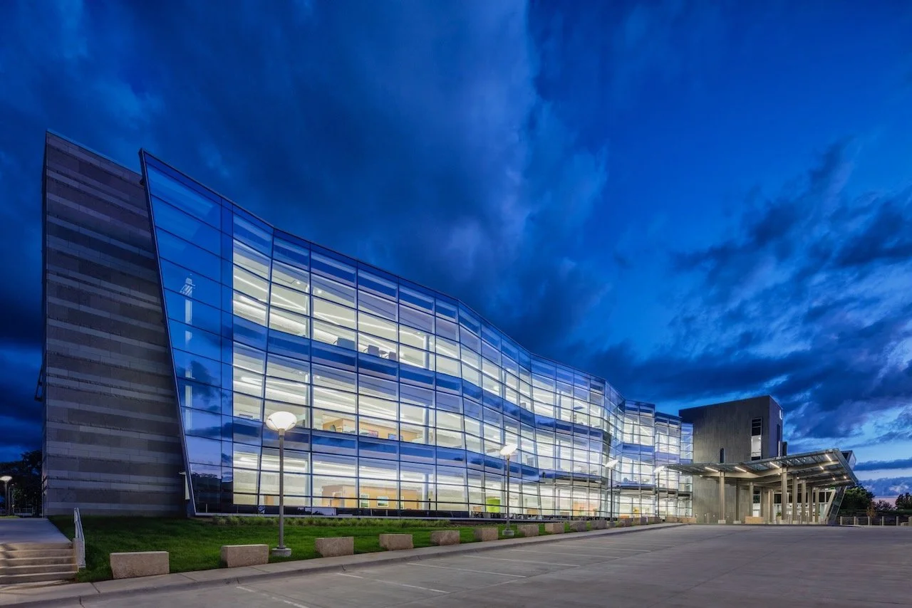The Omaha VA Ambulatory Care Center, built by Plotlines client McCarthy Building Companies