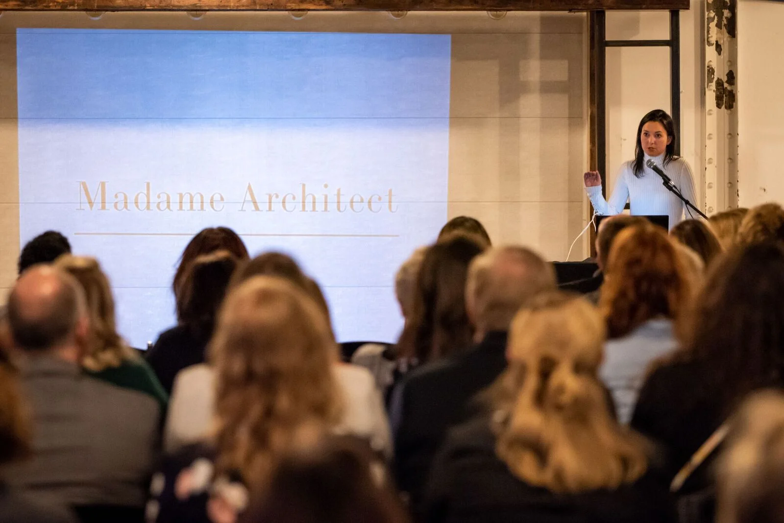 Gamolina presented at the AIA Cleveland Women in Architecture Celebration in March.