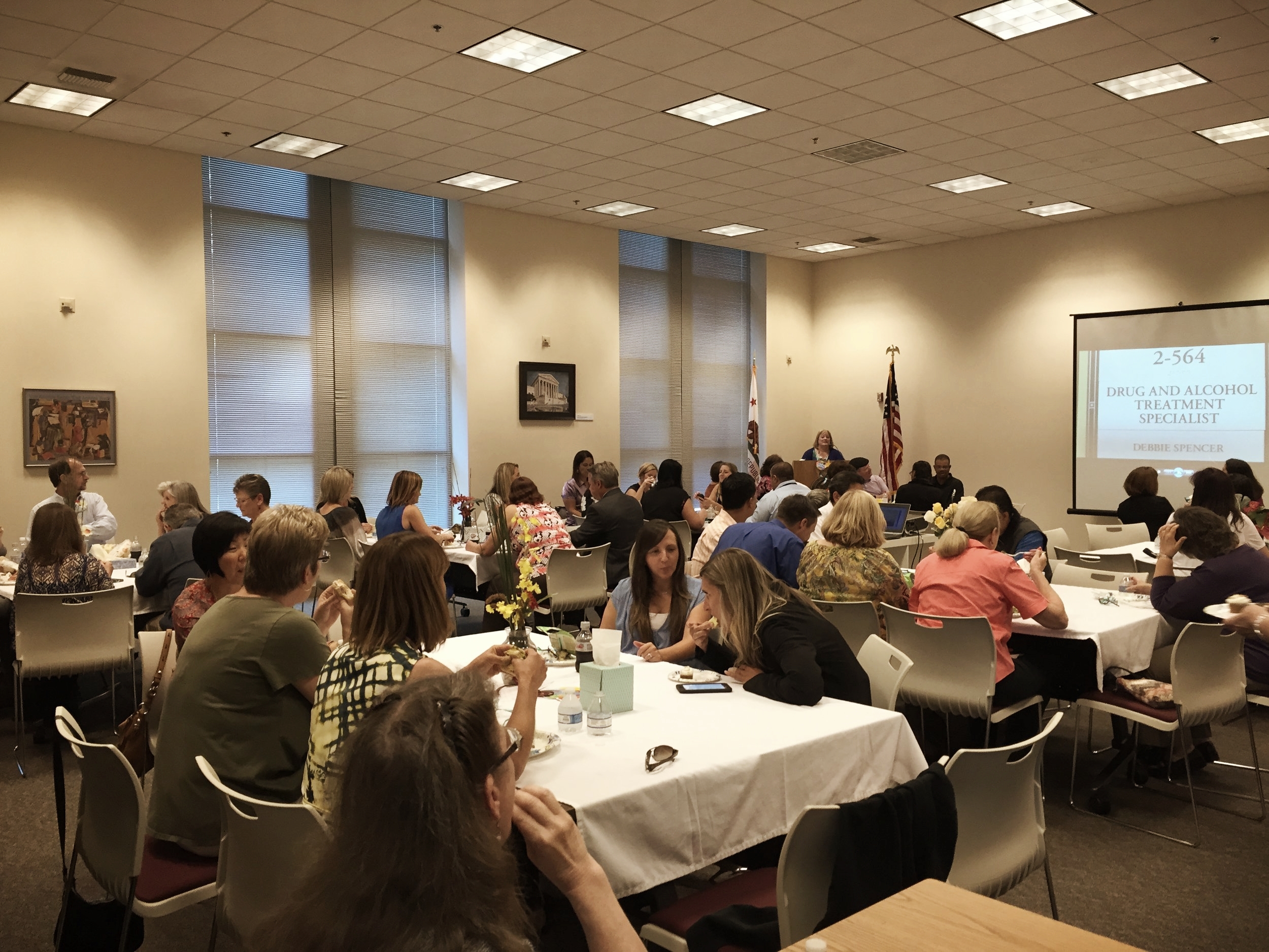 The Learning Center meeting space.