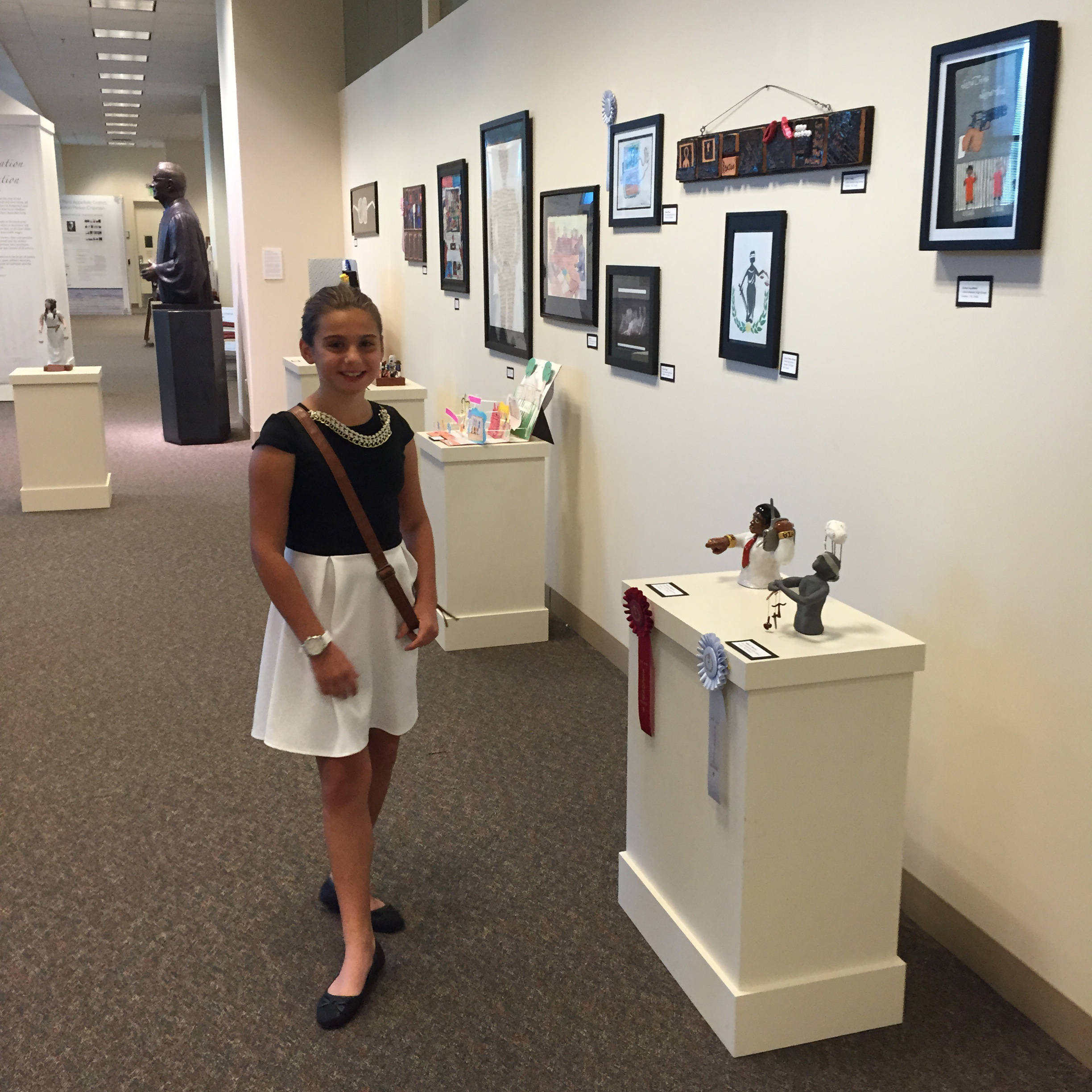 Artwork from local students who participated in the Foundation's Operation Protect & Defend program.