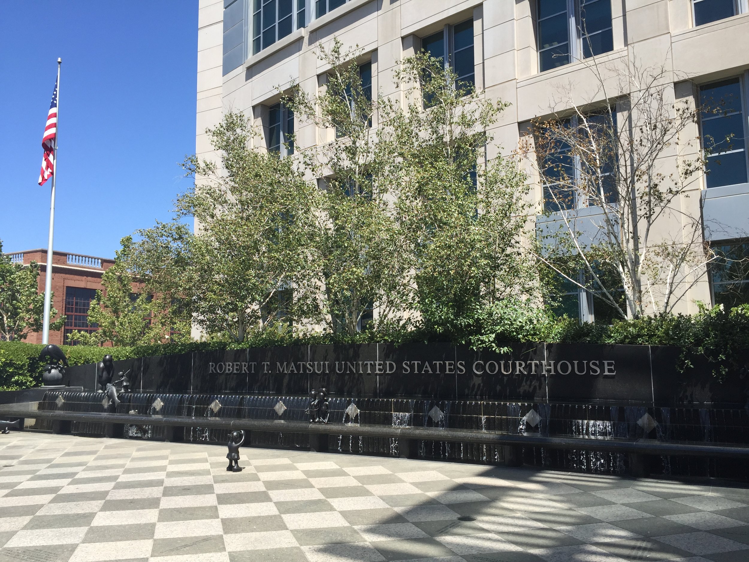 The Robert T. Matsui U.S. Courthouse in Sacramento, home of the Learning Center.