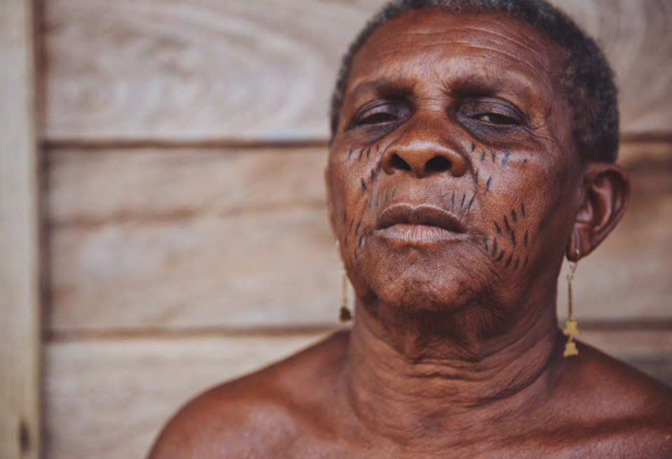 Saramacca tribe. Suriname