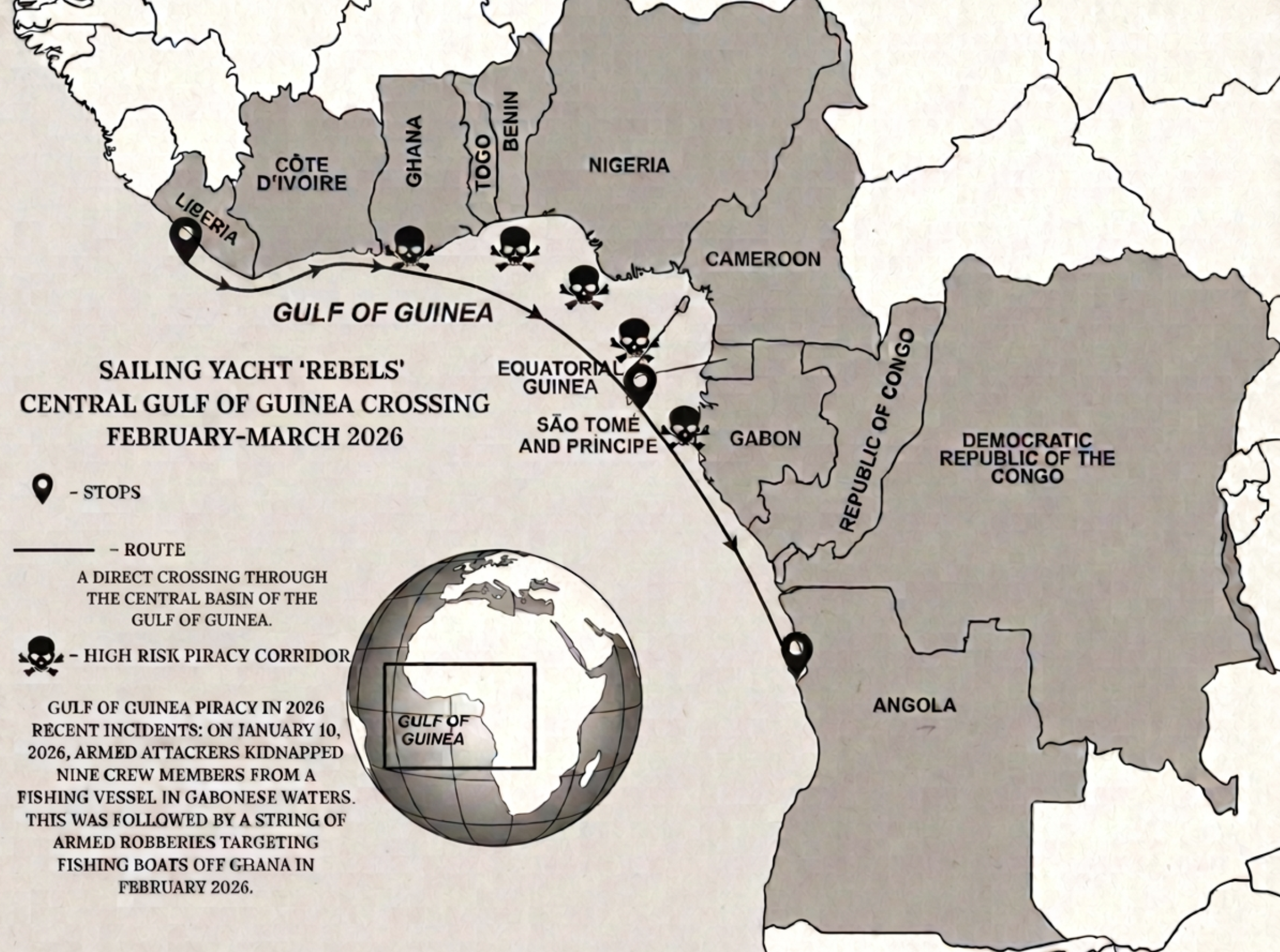 CENTRAL-GULF-OF-GUINEA-CROSSING-SAILING-YACHT-REBELS-ROUTE-MAP-ELENA-LEVON-black-and-white-final.jpg