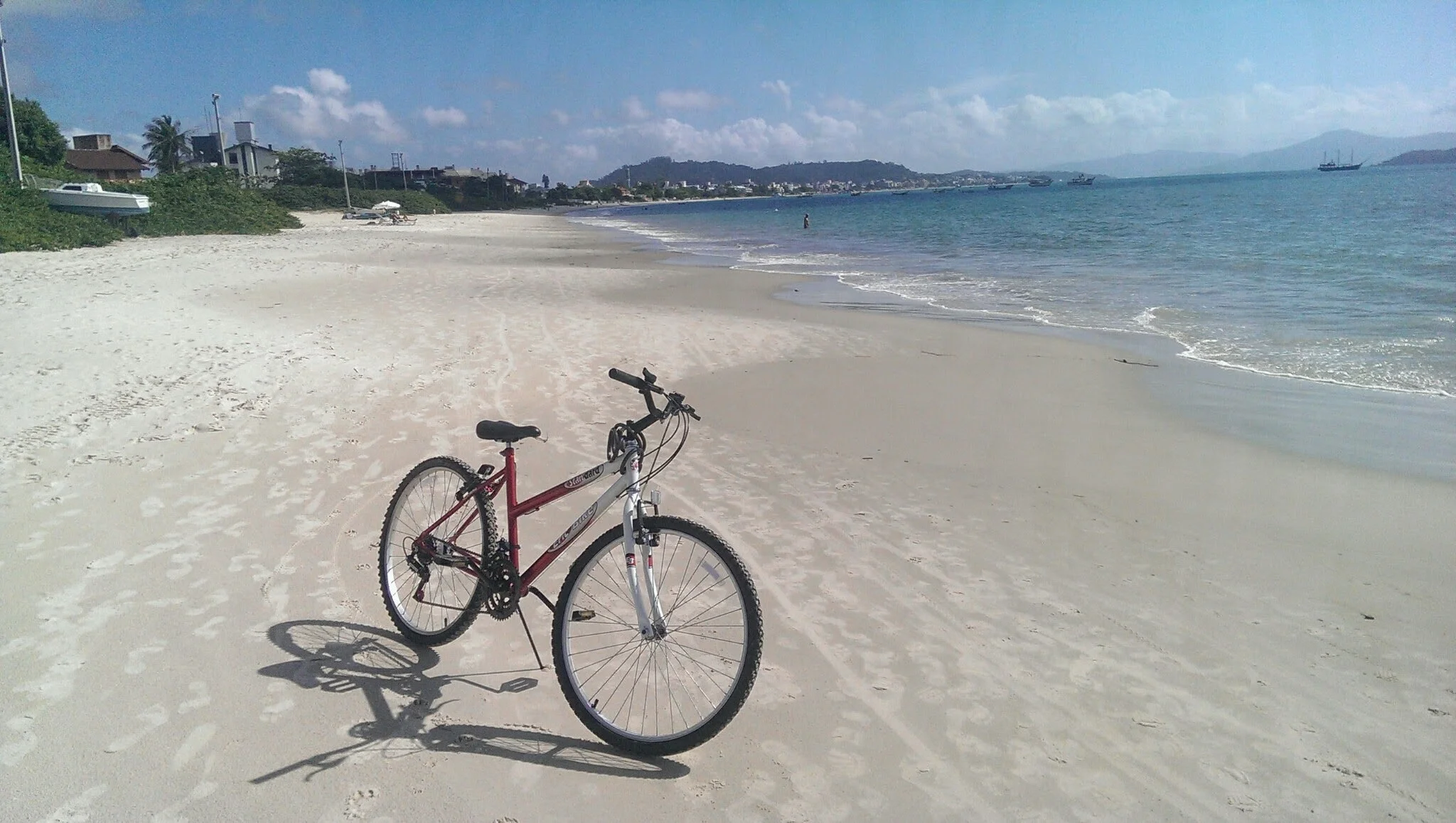 Cycling in the north of the island