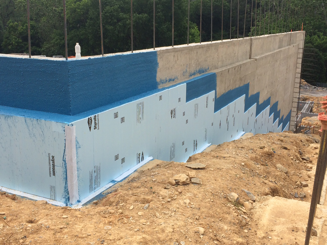 Exterior Wall Waterproofing K2 Summit Exterior Wall Waterproofing K2 Summit