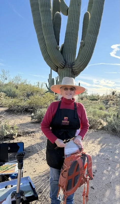 Rebecca at Sabino Canyon