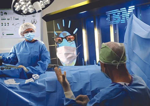 IBM Watson in Healthcare: Image Courtesy Reconnomics.com