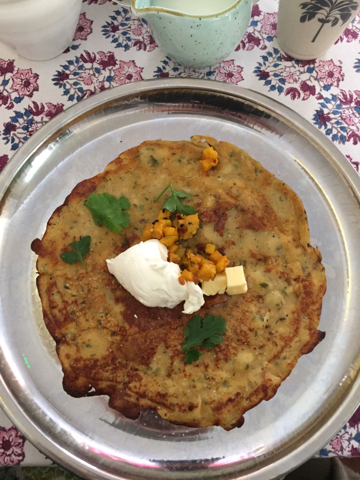 When paratha is on the menu I just have to order it