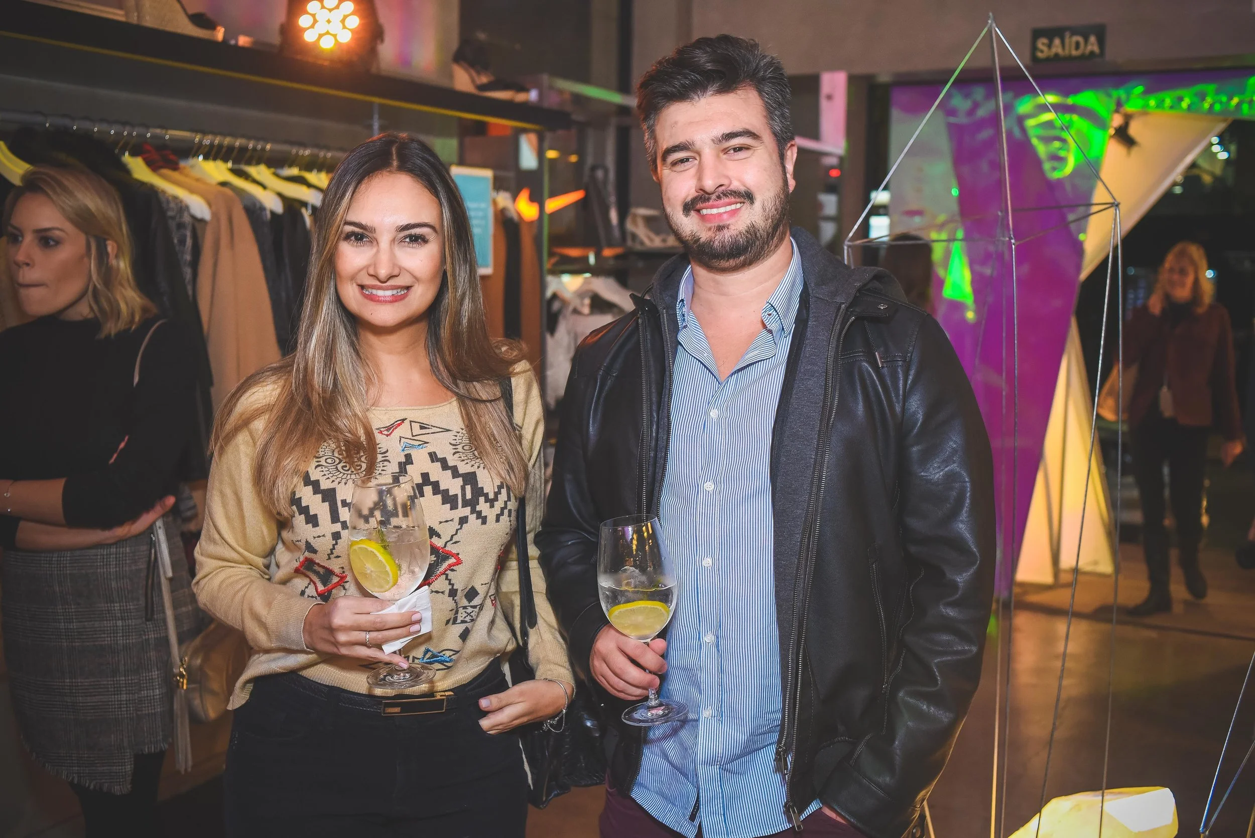 Lais Guedes e Rodrigo Nhan