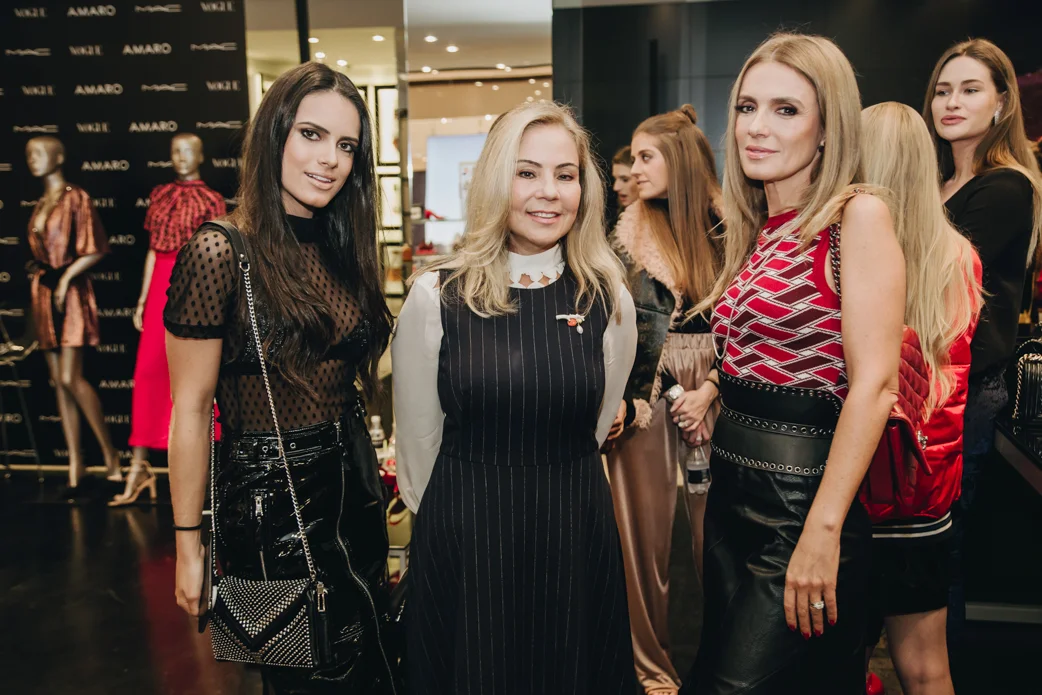 Alexia Taques, Cristina Natli e Vanessa Taques