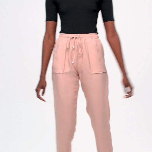 calça jeans e cropped branco