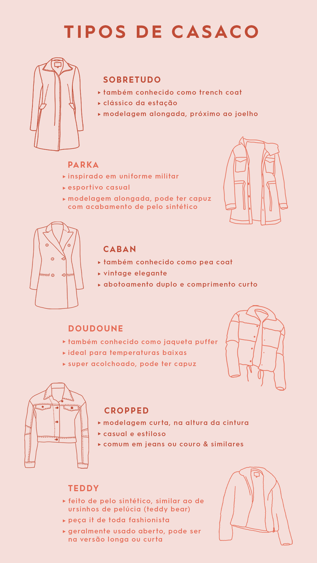 casacos estilosos femininos