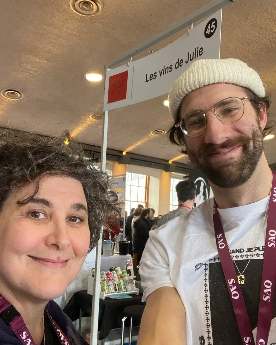 Fin de journée au salon #Raspipav
Lessivés mais heureux! Merci et à demain!
