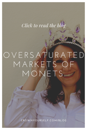 Oversaturated markets of Monets