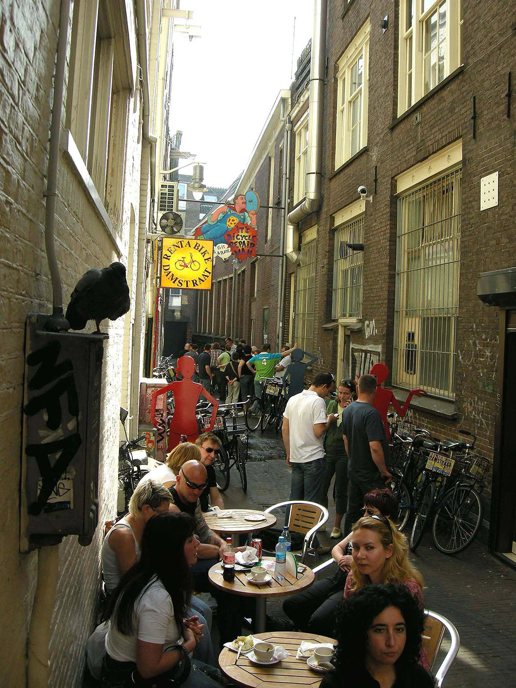 "DamStrattBikeShop" Amsterdam- as shown, Museum Mount Plexiglas 16x20 *only available in this color way Purchase