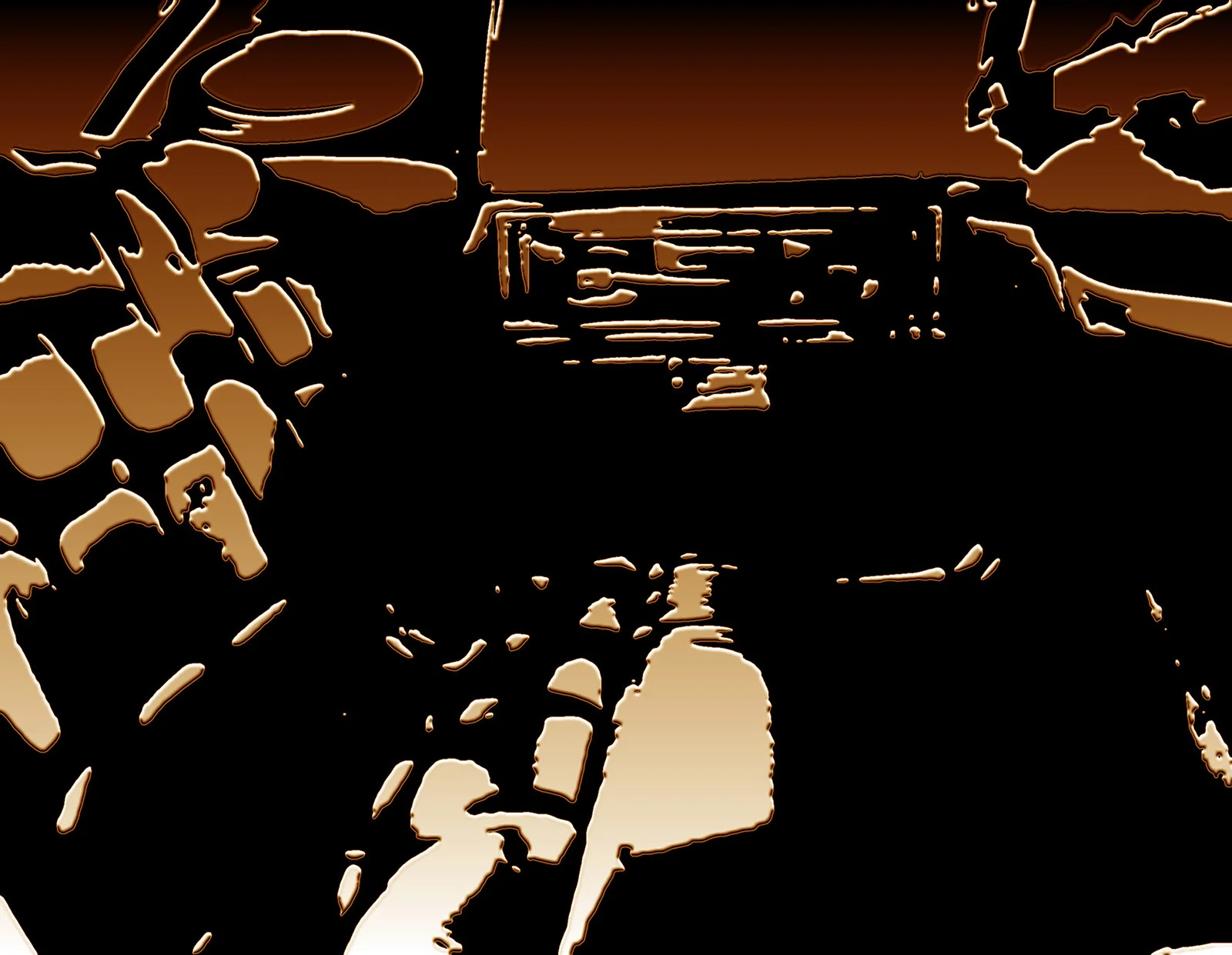 1981 Town Car Interior "LincolnGoldLux" Gold- as shown, Museum Mount Plexiglas 30x40 *only available in this color way Purchase