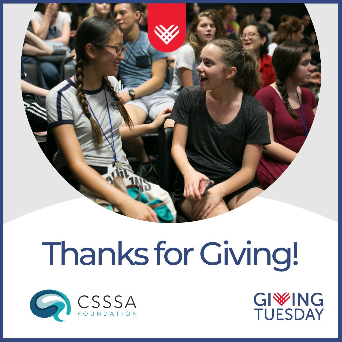 YOU DID IT!😱 🎉 🥰 Thanks to your efforts, we reached $25,000 to support @csssa_schoolforthearts students and programs. 

Generosity powers #csssa, so whether you liked our socials, shared a personal story, made a donation, or shopped at @Bandoliers