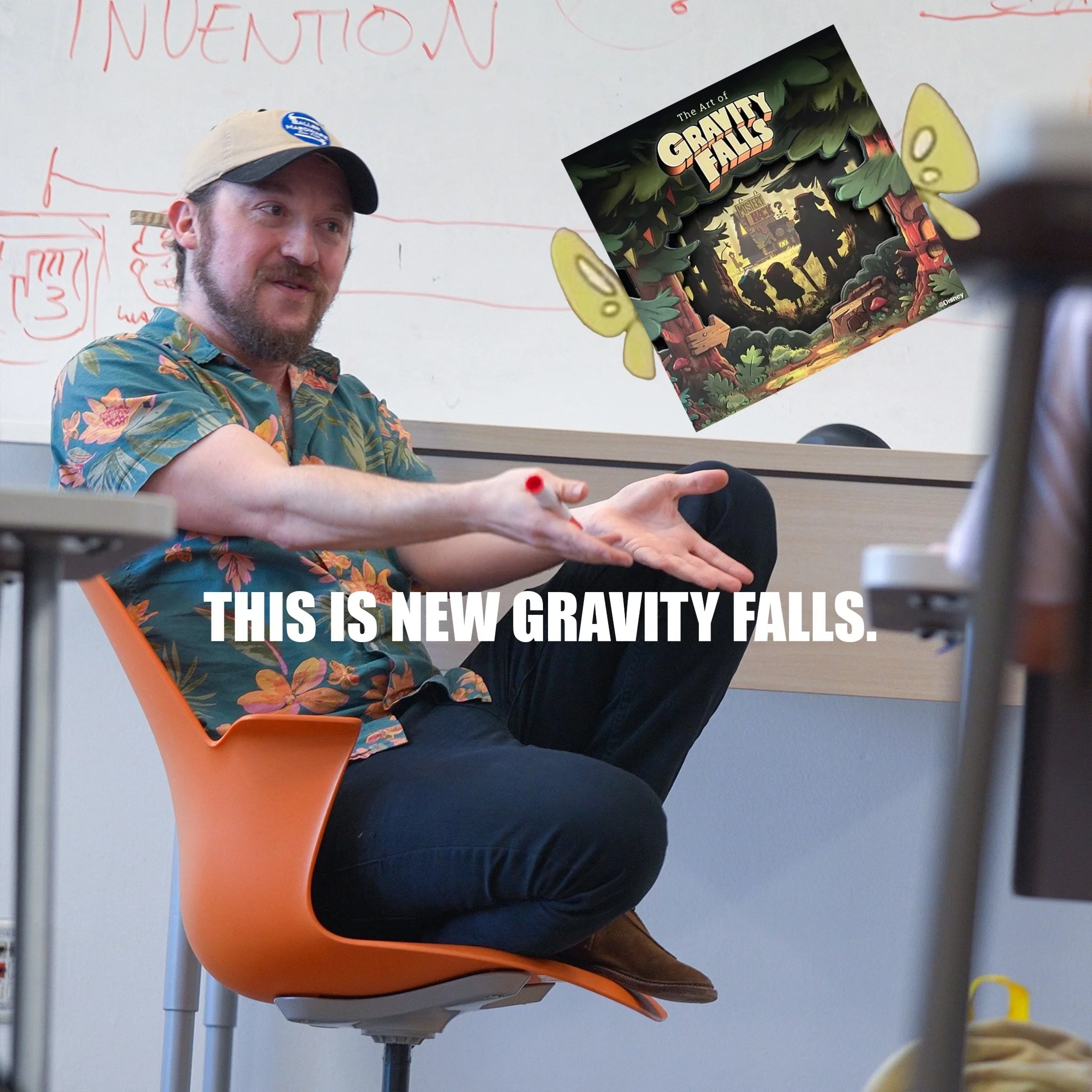 We&rsquo;re proud to see our alumni making their mark! 

Join us in celebrating Alex Hirsch, creator of Gravity Falls, at this special upcoming event at @gallerynucleus . With the release of The Art of Gravity Falls, the 10th anniversary of the show&