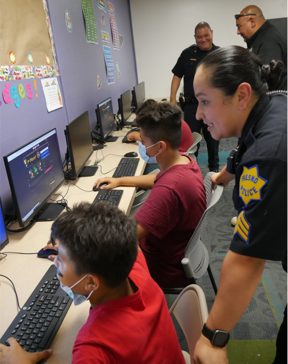 BBQ &amp; Badges at East Fresno