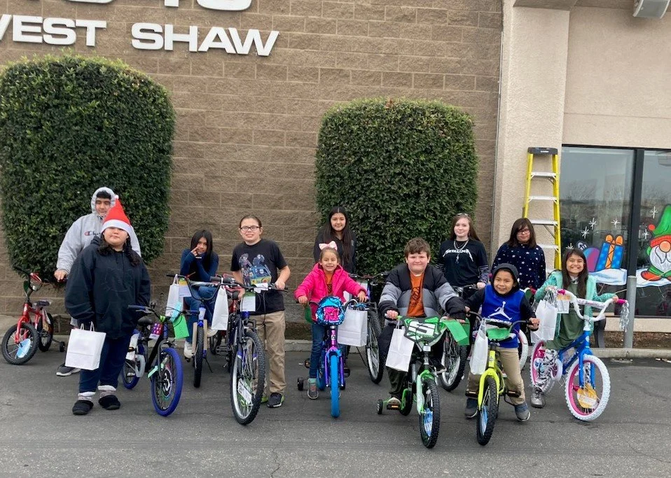 Selma Club Gets New Bikes!