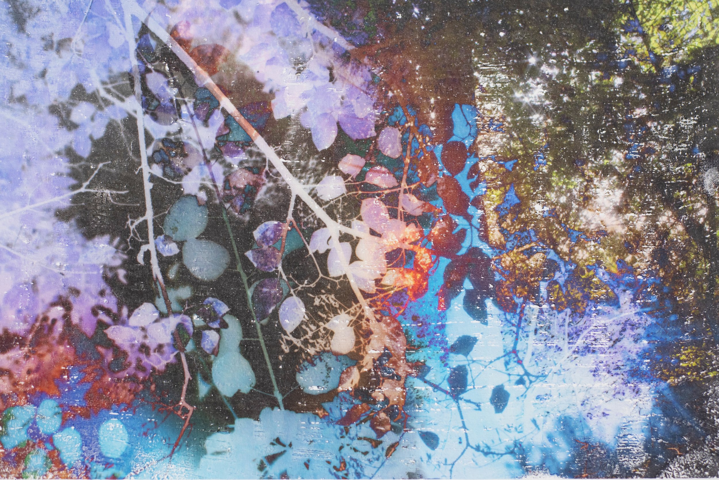  Hyperstimulation Fracture 0649, 2019 8x10”  Archival Pigment Photo Transfer on Watercolor Paper 