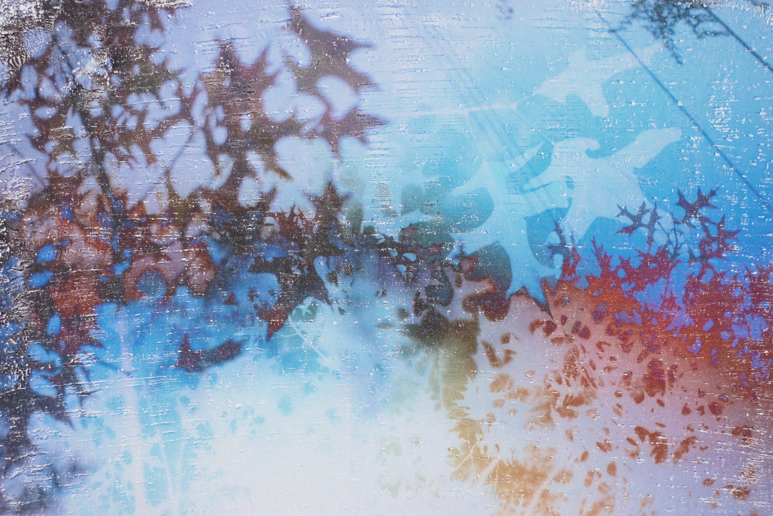  Hyperstimulation Fracture 0662, 2019 8x10”  Archival Pigment Photo Transfer on Watercolor Paper 