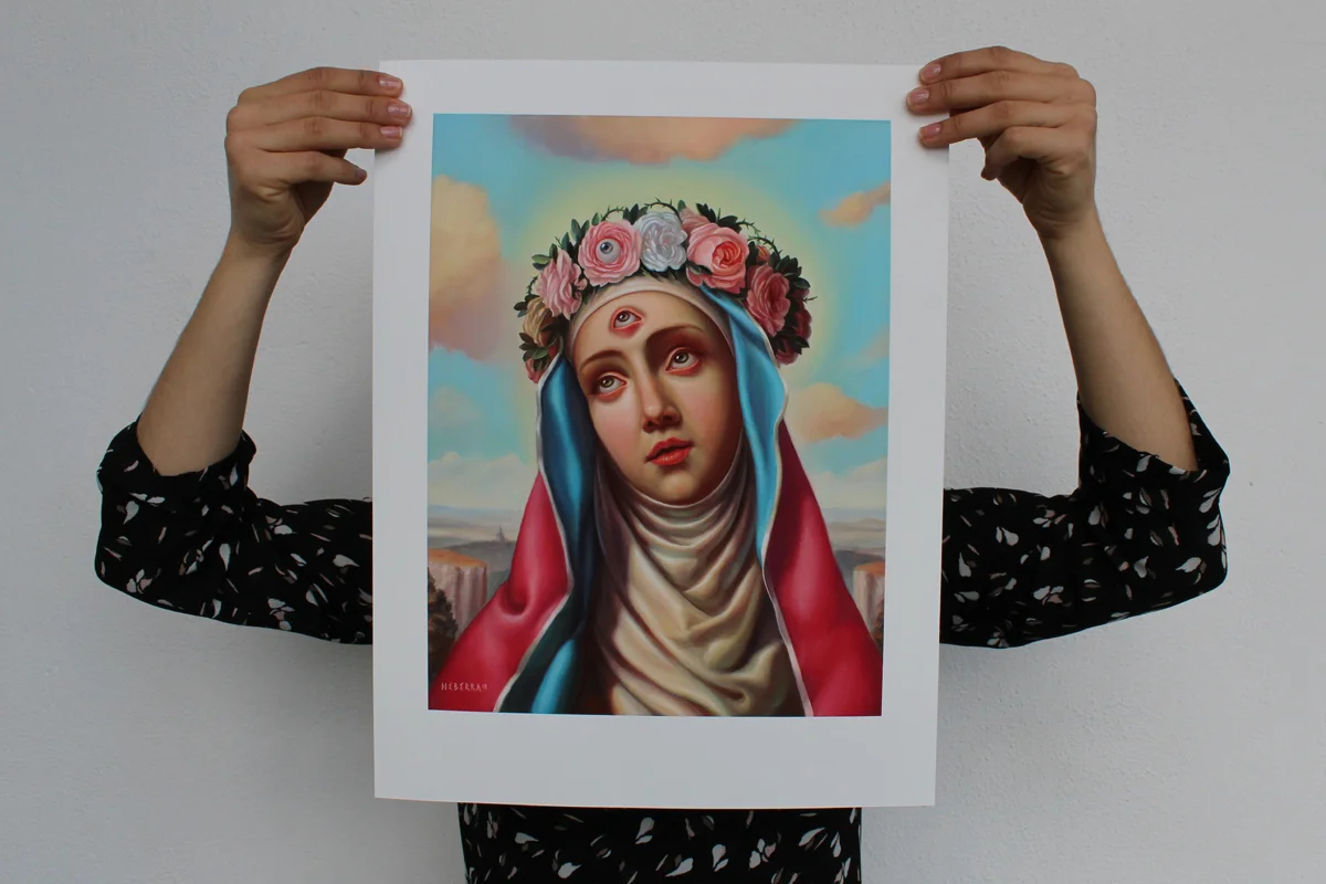 SAINT ROSE high quality Giclee print - Limited Edition of 20 - Available 7/18/19 Noon EST