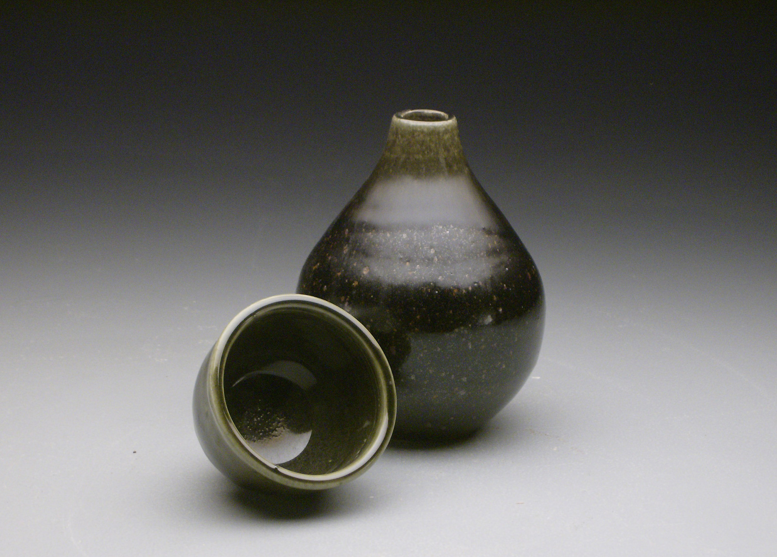 Tenmoku Sake Set