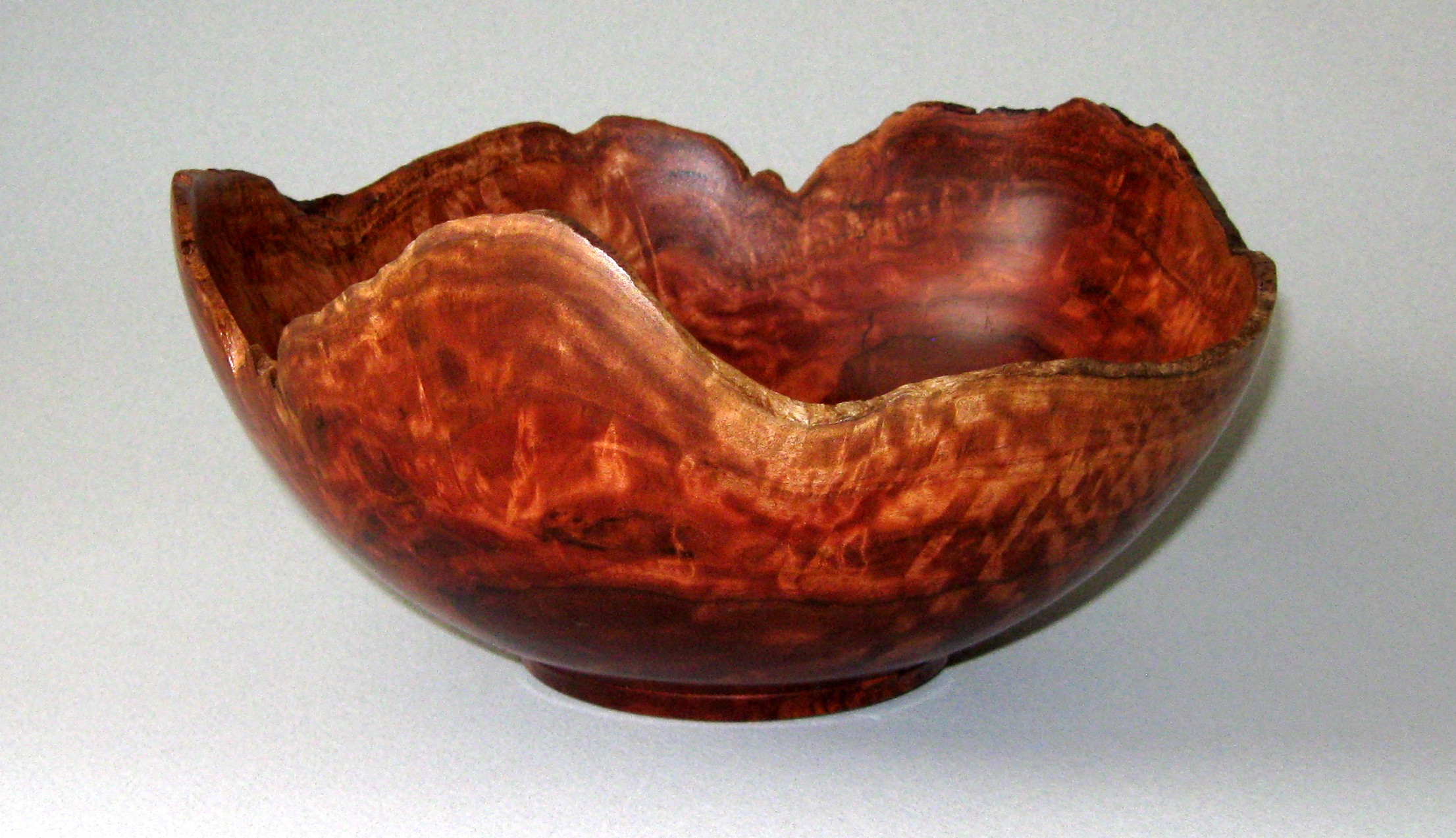 Natural edge Eucalyptus bowl