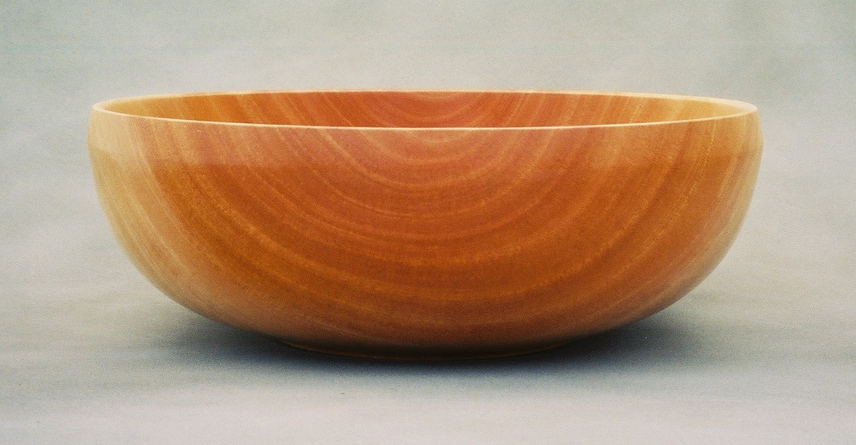 Mahogany bowl