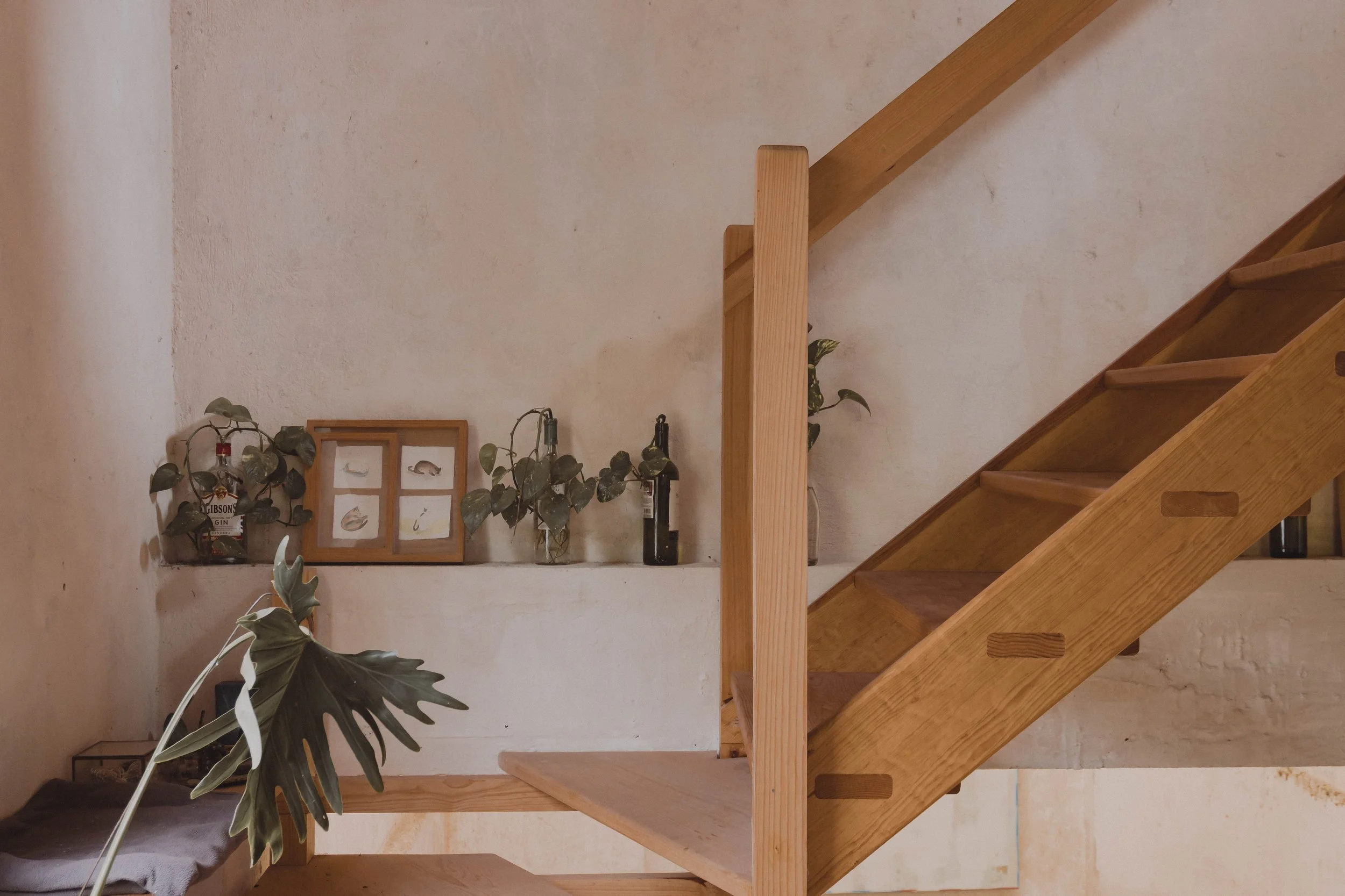 ensambles de escalera Enrique Flores, Alejandra Angeles, José Porras