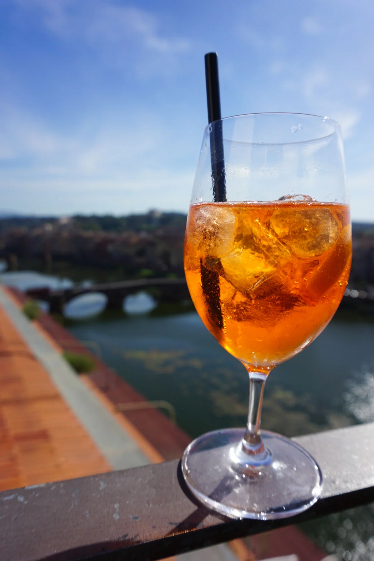 Aperol Spritz at the Westin Excelsior, Florence, Italy