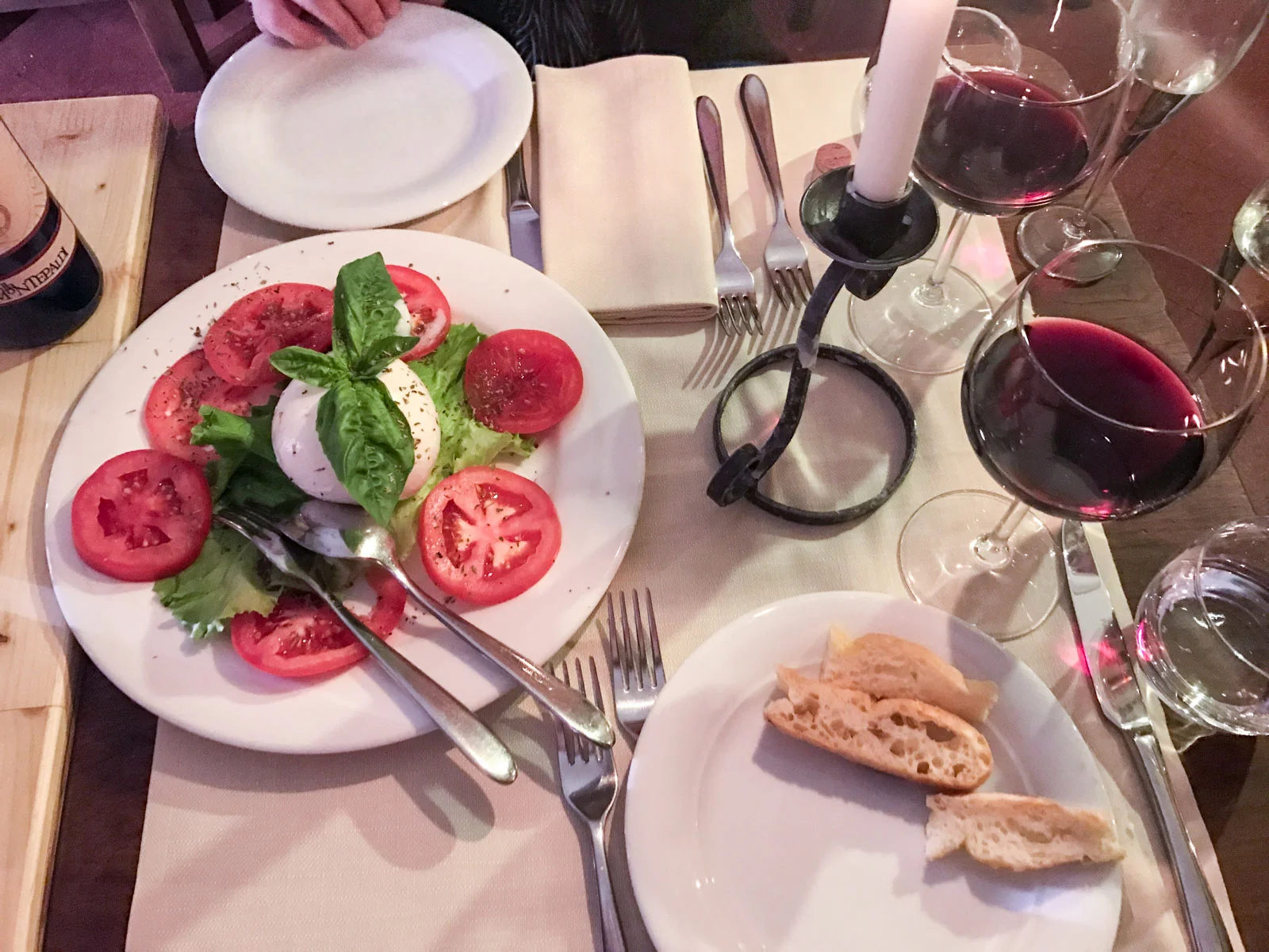 Buffalo Mozzarella Caprese at I'l Paiolo